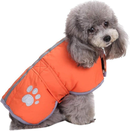 Queenmore Cold Weather Dog Coats Loft Reversible Winter Fleece Dog Vest Waterproof Pet Jacket Available in Extra Small, Small, Medium, Large Extra Large Sizes - Image 11