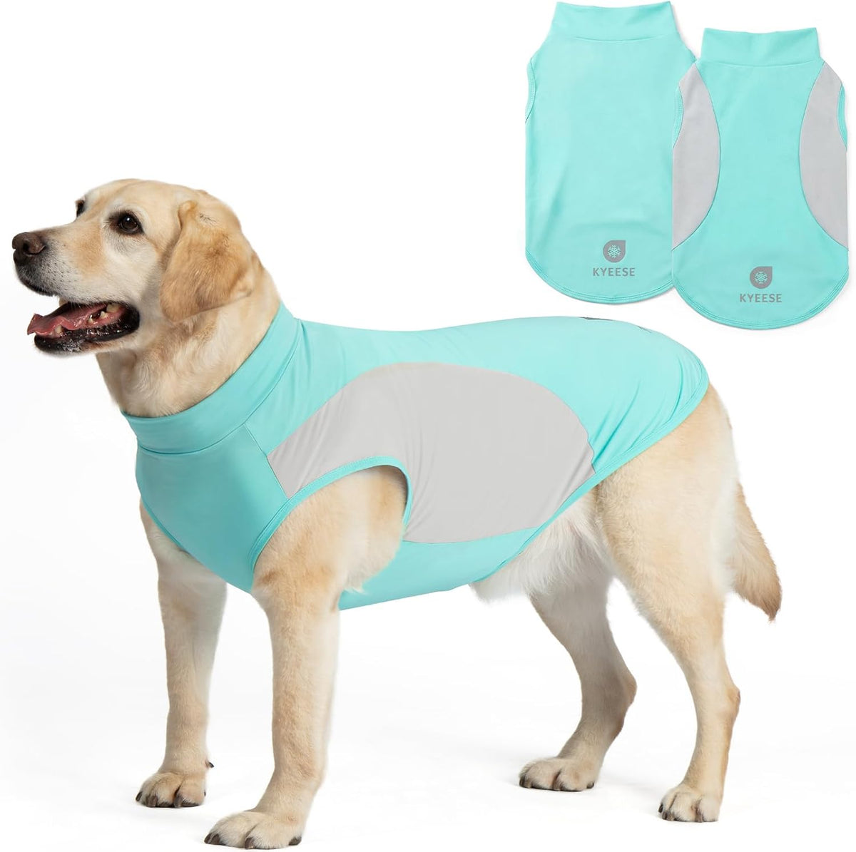 KYEESE 2Pack Dog Cooling Shirt with UPF 50+ UV Protection, Purple, XL | Reflective Design, Cool Touch, Gentle on Sensitive Skin, Lightweight, Quick Dry, Dog Sun Shirt for Outdoor Activities - Image 12