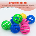 Top view of 24 piece Oodosi cat toy collection