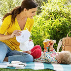 Munchkin disposable diaper pail packed inside diaper bag