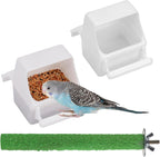 IBWell pet bird cage accessories and anti-spill food container