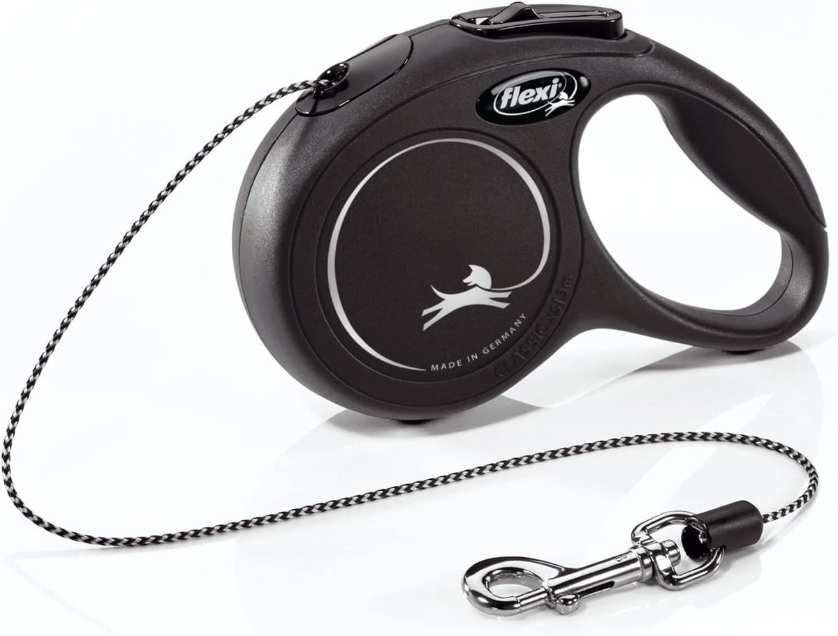FLEXI Classic Cord Retractable Dog Leash for Small Dogs up to 26 lbs. - 16 ft., Blue | Tangle-Free Cord Design with One-Handed Brake, Pause, Lock|German Quality Product - Image 10