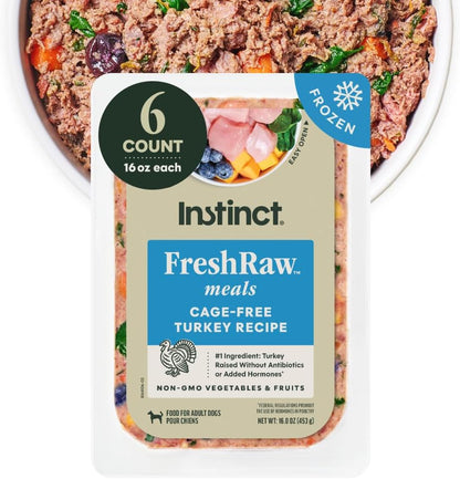 Instinct FreshRaw Meals, Natural Frozen Dog Food, Grain-Free - Variety Pack, 16 oz. (Pack of 6) - Image 11