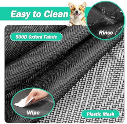 Colewin universal escape proof top cover packaging layout for eight panel pet fences.