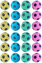 Bouncy soft foam pet soccer balls for healthy indoor feline activity