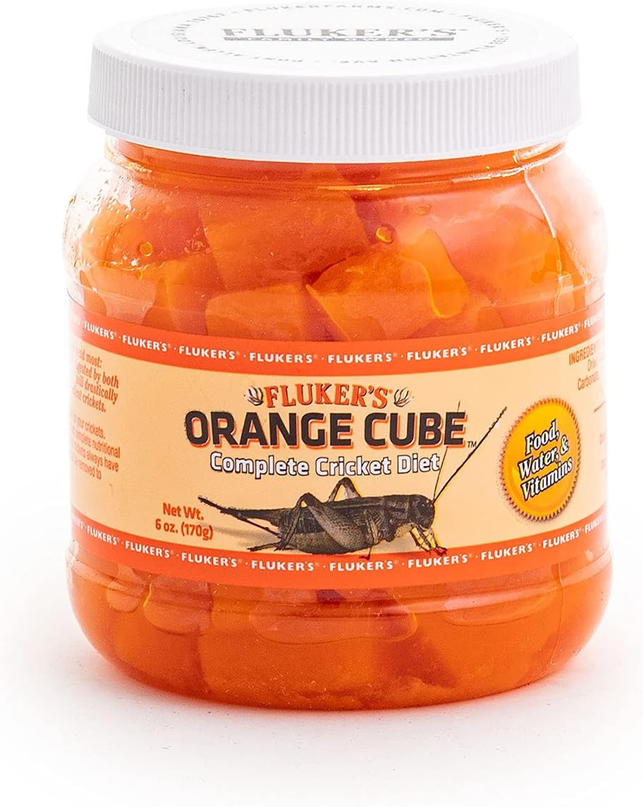 Fluker's 6 ounce cricket food container side profile