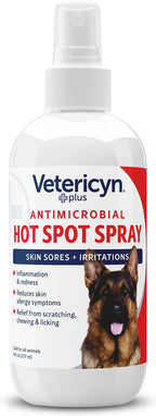 Vetericyn antimicrobial spray label ingredients detail