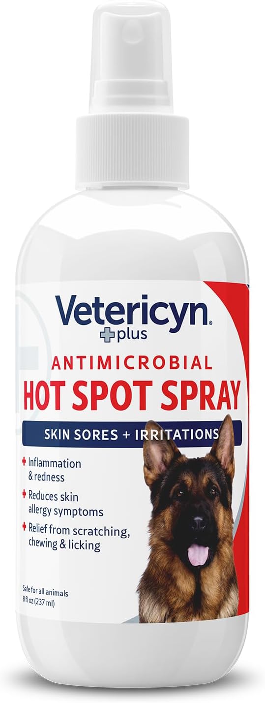 Vetericyn antimicrobial spray label ingredients detail