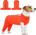 KOESON Dog Recovery Suit Hind Leg, Recovery Sleeve for Female Male Dogs, Pet Leg Sleeve to Stop Licking, Pet Rear Leg Wound Cover, Dog Spay Onesie for Wound Heal Care - Image 11