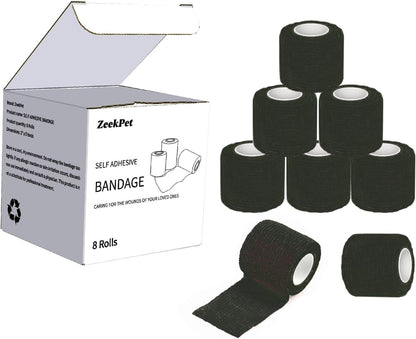 Bitter-tasting pet vet tape for anti-chew protection