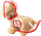 Pet Raincoat,Small Dog Waterproof Puppy Raincoat Coat Transparent Pet Dog Rainwear Clothes for Small Dogs Cats (S, Pink) - Image 12