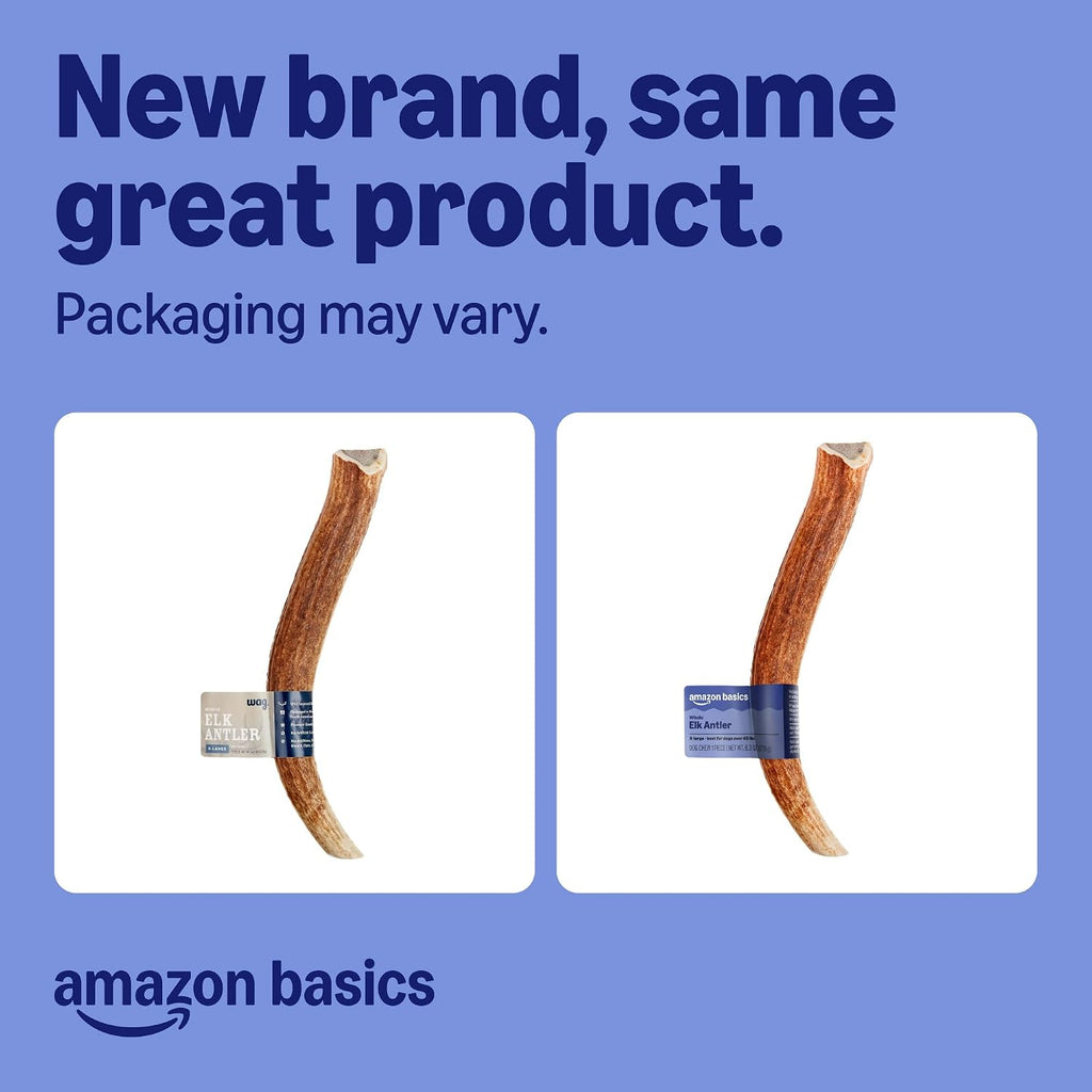 Natural grade A elk antler chew for aggressive chewers