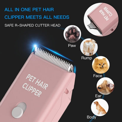 Tileon size 10 pet clipper replacement blades being rinsed under running water