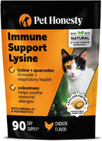 Cat Immune Support Lysine - Allergy Relief & Immune Health Supplement for Cats with L-Lysine, Colostrum, Quercetin & Omega-3 - Soothes Sneezing, Runny Nose & Itchy Skin Chicken, (30-Day Supply) - Image 10