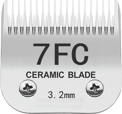 TRAH 3-3/4FC Blade Dog Grooming Clipper Replacement Blades Compatible with Andis Dog Clippers,Most A5, Wahl KM Series Clippers,Detachable Ceramic Blade,Size-3-3/4FC, 1/2-Inch Cut Length (13mm) Silver - Image 15