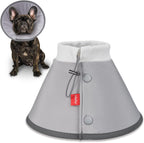 Agape Soft Dog Cone for Small Dogs & Cats, Recovery Collar to Stop Licking | Comfy E-Collar Alternative for Puppies, Adjustable Cloth Cone After Surgery, Protective Neck Cone for Kittens, Washable - Image 10