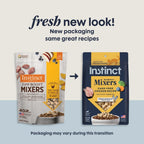 Instinct Raw Boost Mixers 6 Ounce bag package label