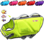 Dog Life Jacket for Small Dogs with High Buoyancy, Lightweight Dog Life Vest for Swimming Adjustable Reflective Dogs Floating Vest, Neoprene Rescue Handle Pet Life Preserver (Green, XS) - Image 12