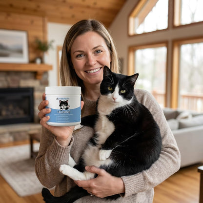 Nutritional amino acid powder for cats to prevent taurine deficiency