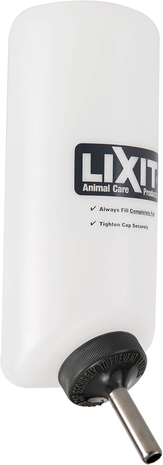 Lixit small animal bottle cap assembly