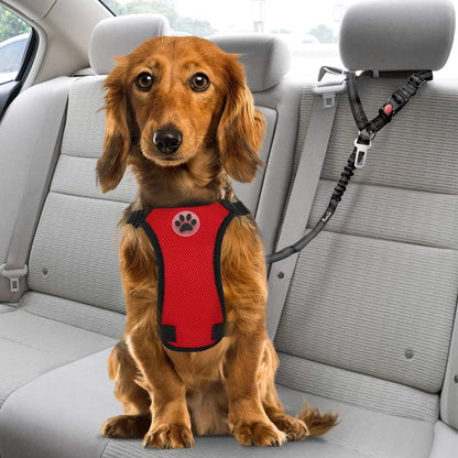 SlowTon dog seat belt with 360 degree rotation
