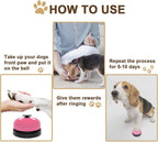 Kexiava dog potty training bell set on wooden floor