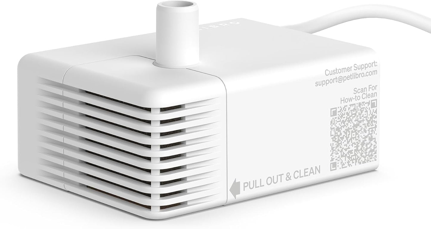 Petlibro automatic pet water fountain in home setting
