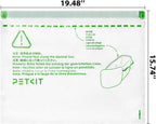 PETKIT PuraMax compatible trash bag dimensions and thickness graphic