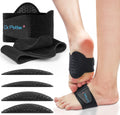 DR. POTTER+ arch support sleeves front view for plantar fasciitis relief