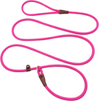 MayPaw Slip Lead Control Leash for Dogs No Pull, 13+ Colors Classic Dog Lead 7 FT Pet Slip Leash, 1/4" Rope Leashes for Small Medium Animals (7ft*1/4", Black) - Image 13