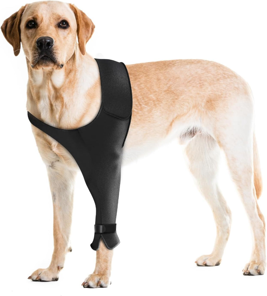 Premium pet elbow protector sleeve with adjustable straps