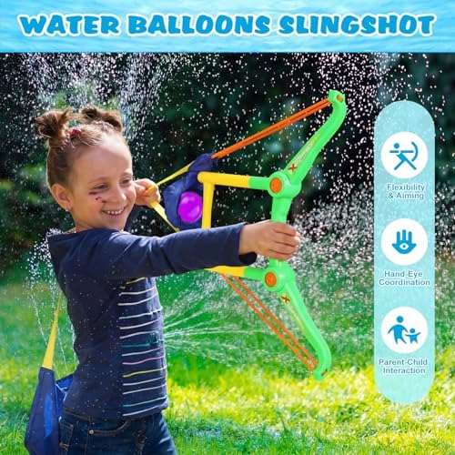 Side view of the durable plastic frame and elastic bands on the Soulchen summer outdoor toy.