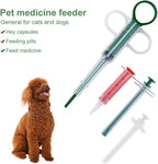 Close up view of the durable plastic plunger mechanism on the animal medicine dispenser.
