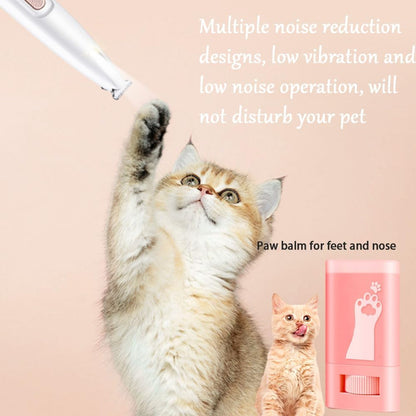 Waterproof pet grooming tool being cleaned under running tap water.