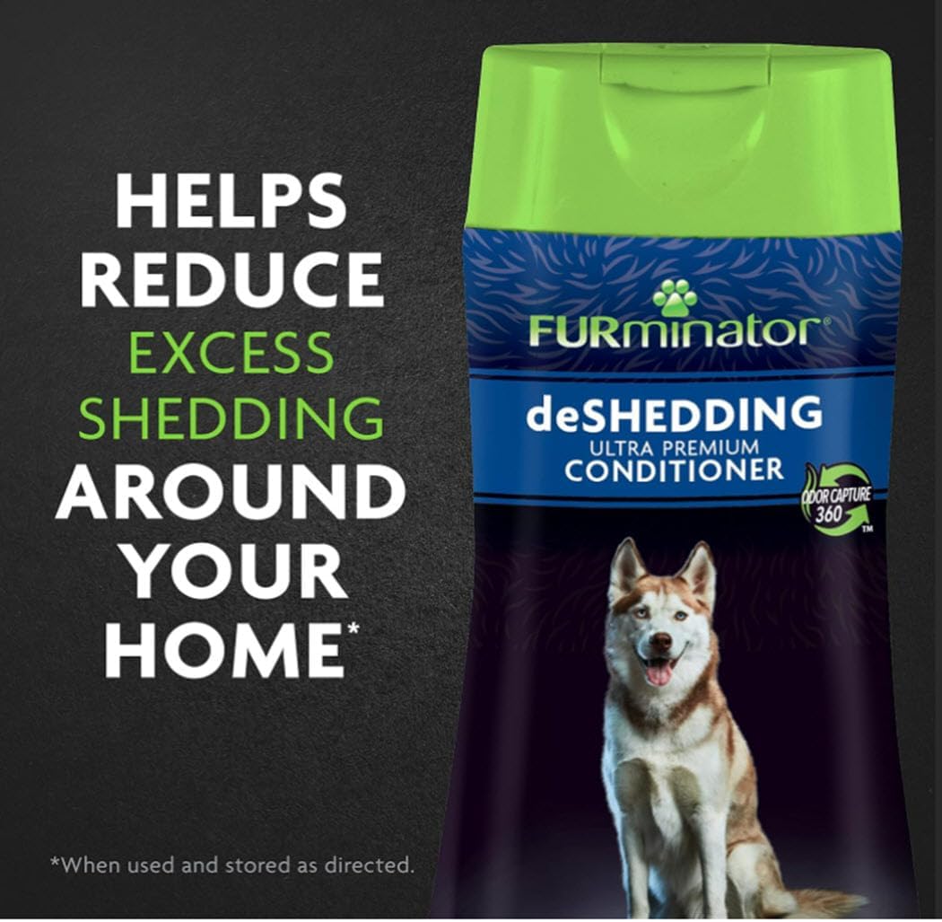 Furminator deshedding shampoo and conditioner for dogs