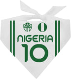 Country Style Soccer Jersey Dog Bandana | Country & Flag| Soccer Jersey Style |100% Cotton Adjustable Triangle || 1840 (Mexico, One Size) - Image 10