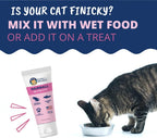 Under the Weather brand hairball relief gel for long haired cats