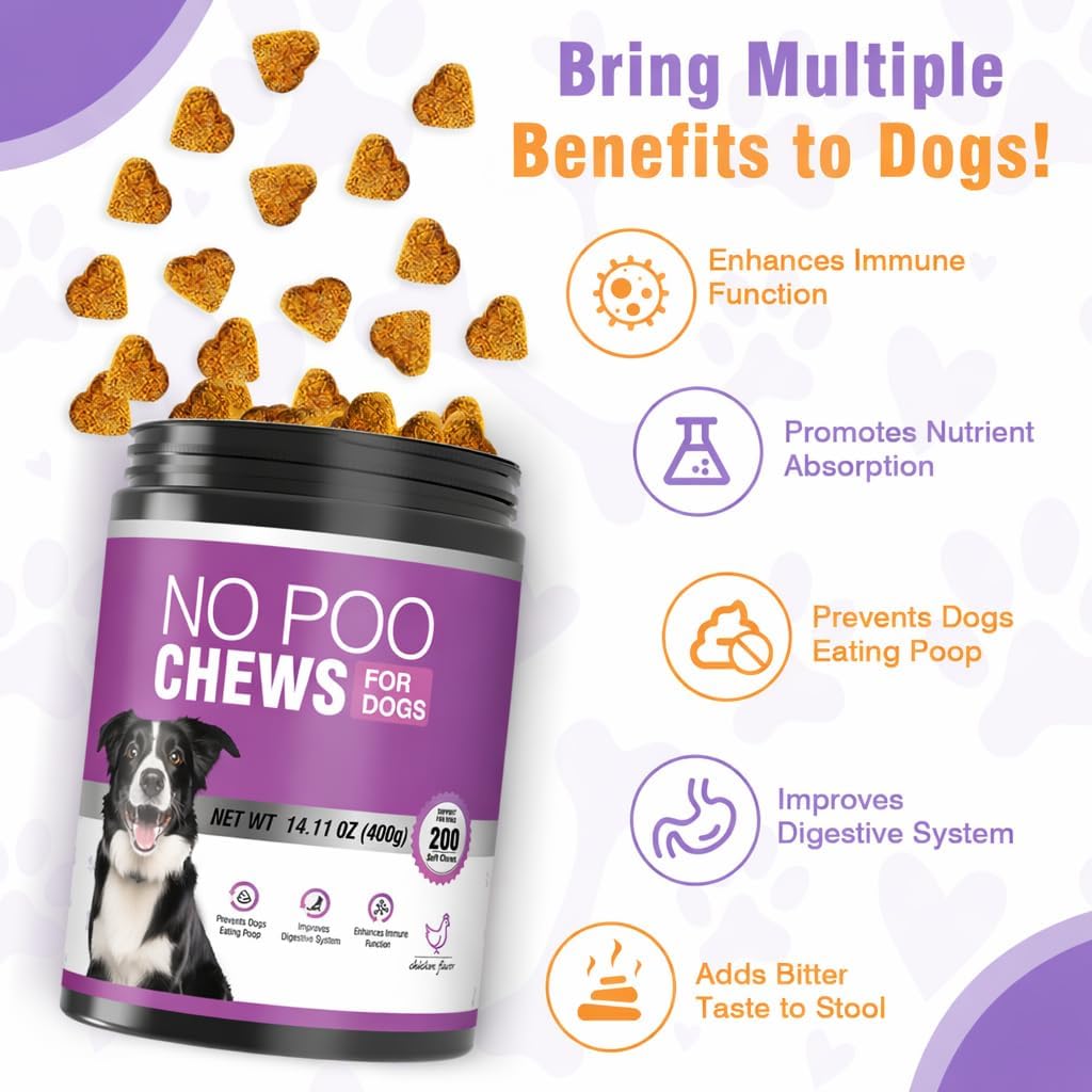 Close up of Ttixrl coprophagia deterrent soft chews