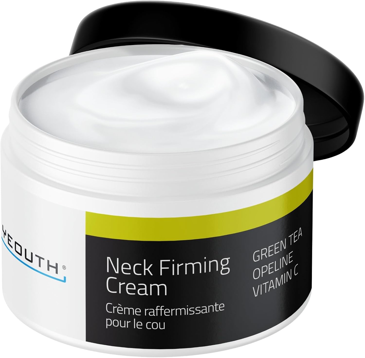 Yeouth Neck Firming Cream with Vitamin C front view 2 fluid ounce jar