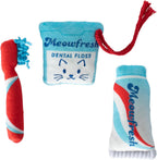 Fringe Studio, Off THE Scales Durable Cotton Canvas Cat Toy, 3PCS Set, PetShop Collection (904028) - Image 12