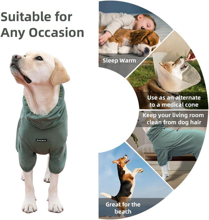 KOOGAL surgical recovery dog clothing zipper back detail