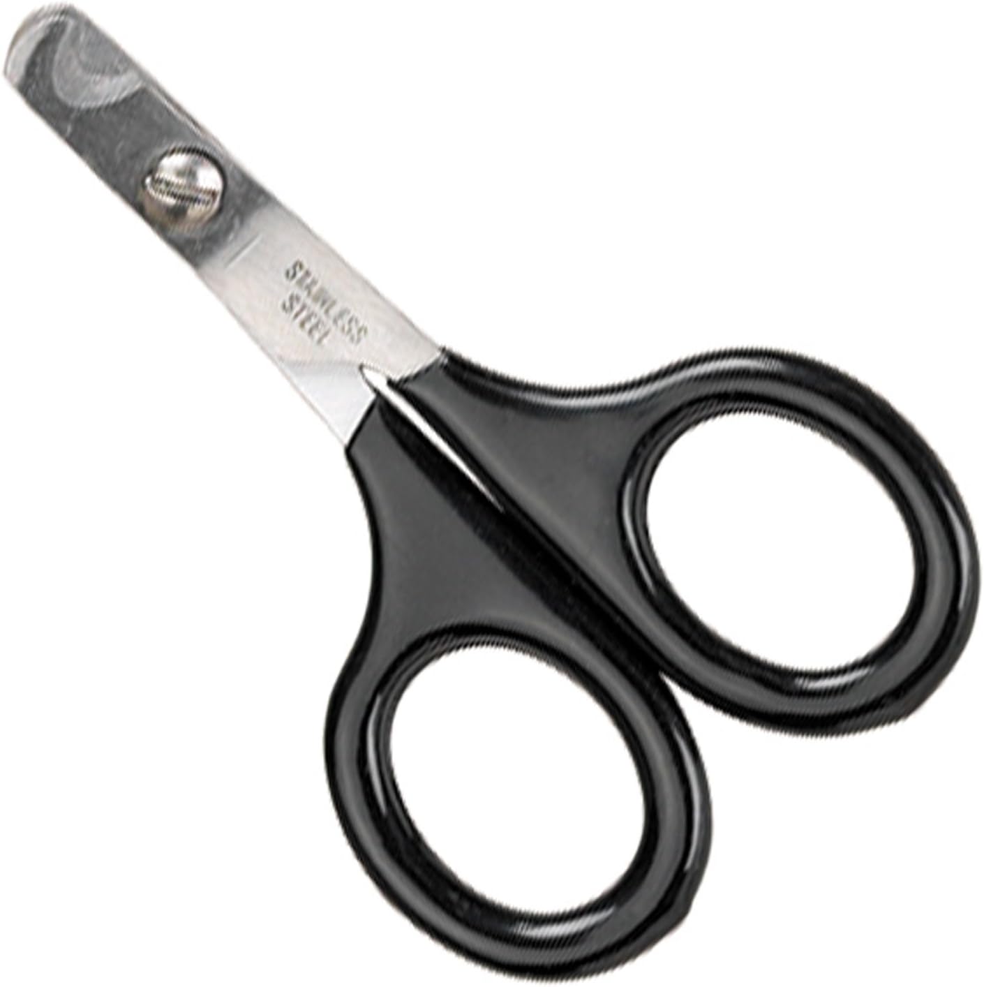 Compact 3.5-inch grooming scissors for cats and birds