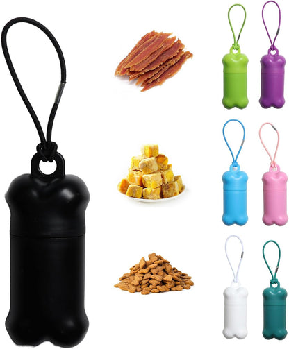 Portable Dog Treat Pouch for Pet Training, Mini Treat Holder Small Dog Treat Bag and Training Container -1 piece(Dark Green) - Image 15