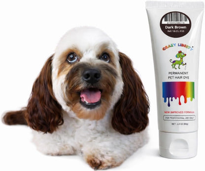 Crazy Liberty Permanent Pet Hair Dye for Dogs and Horses (Black) - Professional Grooming Color Gel, for Creative Groomers, 4 Fl Oz - Image 10