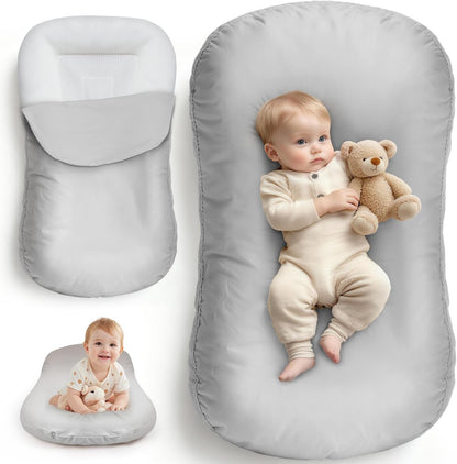 FibeGlis extra large newborn baby lounger front view