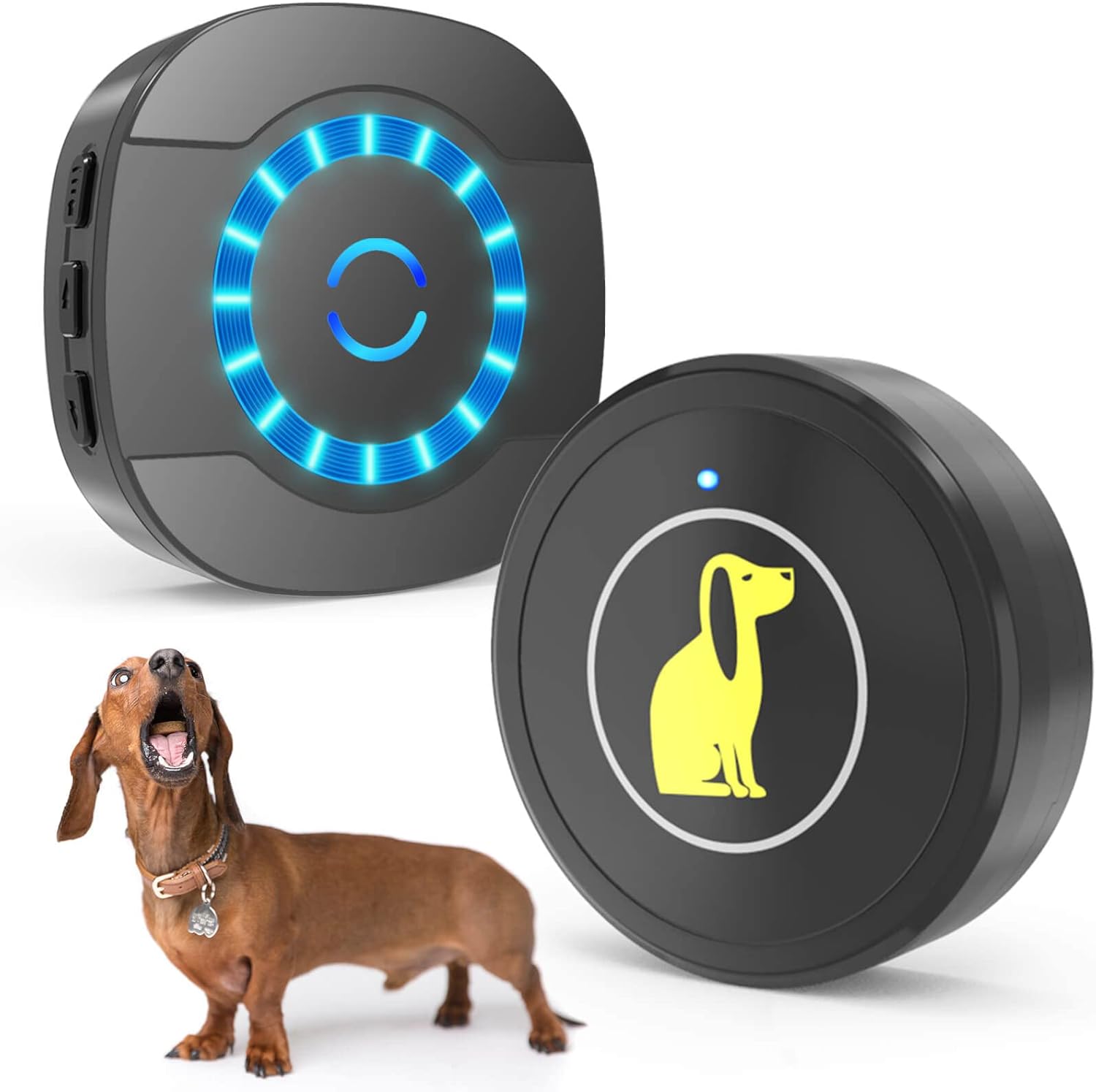 Lalolee wireless dog doorbell front view for potty training