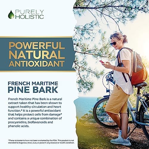 Purely Holistic French Maritime pine bark extract back label ingredients