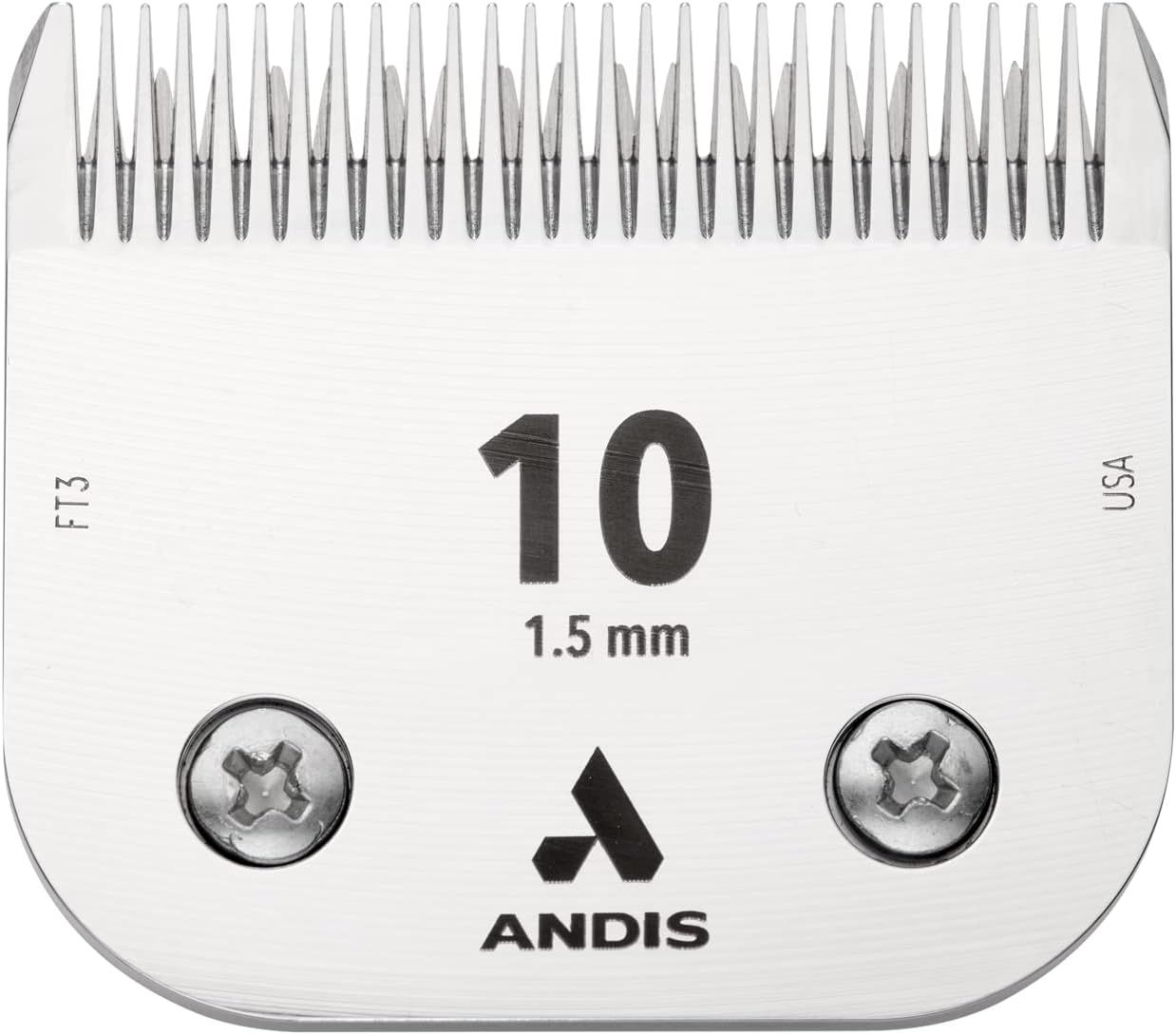 Andis 64265 CeramicEdge Carbon-Infused Steel Pet Clipper Blade, Size-40, 1/100-Inch Cut Length 64265, Chrome - Image 6