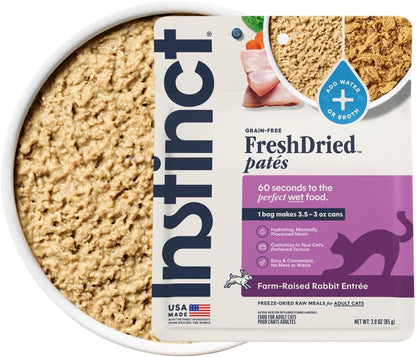 Instinct FreshDried Pates, Freeze Dried Cat Food, Grain Free - Cage-Free Chicken Entre, 3 oz. Bag - Image 11