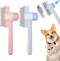 Wreyng 2-piece flea comb set for cats and dogs front view